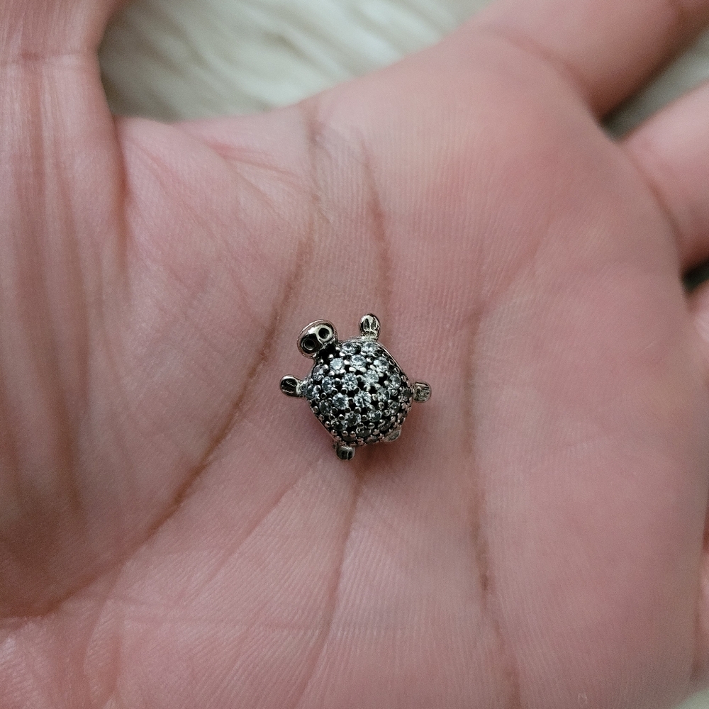 Pandora Pave Sea Turtle Charm